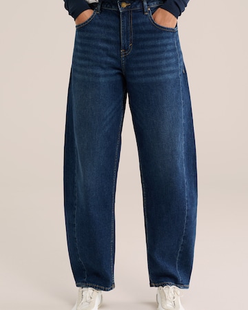 Barrel Jeans di WE Fashion in blu: frontale
