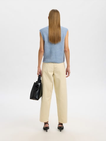 SELECTED Kötött mellény 'SLFLulu' - kék