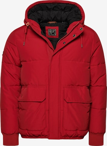 Superdry Übergangsjacke in Rot: predná strana