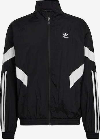 ADIDAS ORIGINALS Jacke 'Rekive' in Schwarz: predná strana