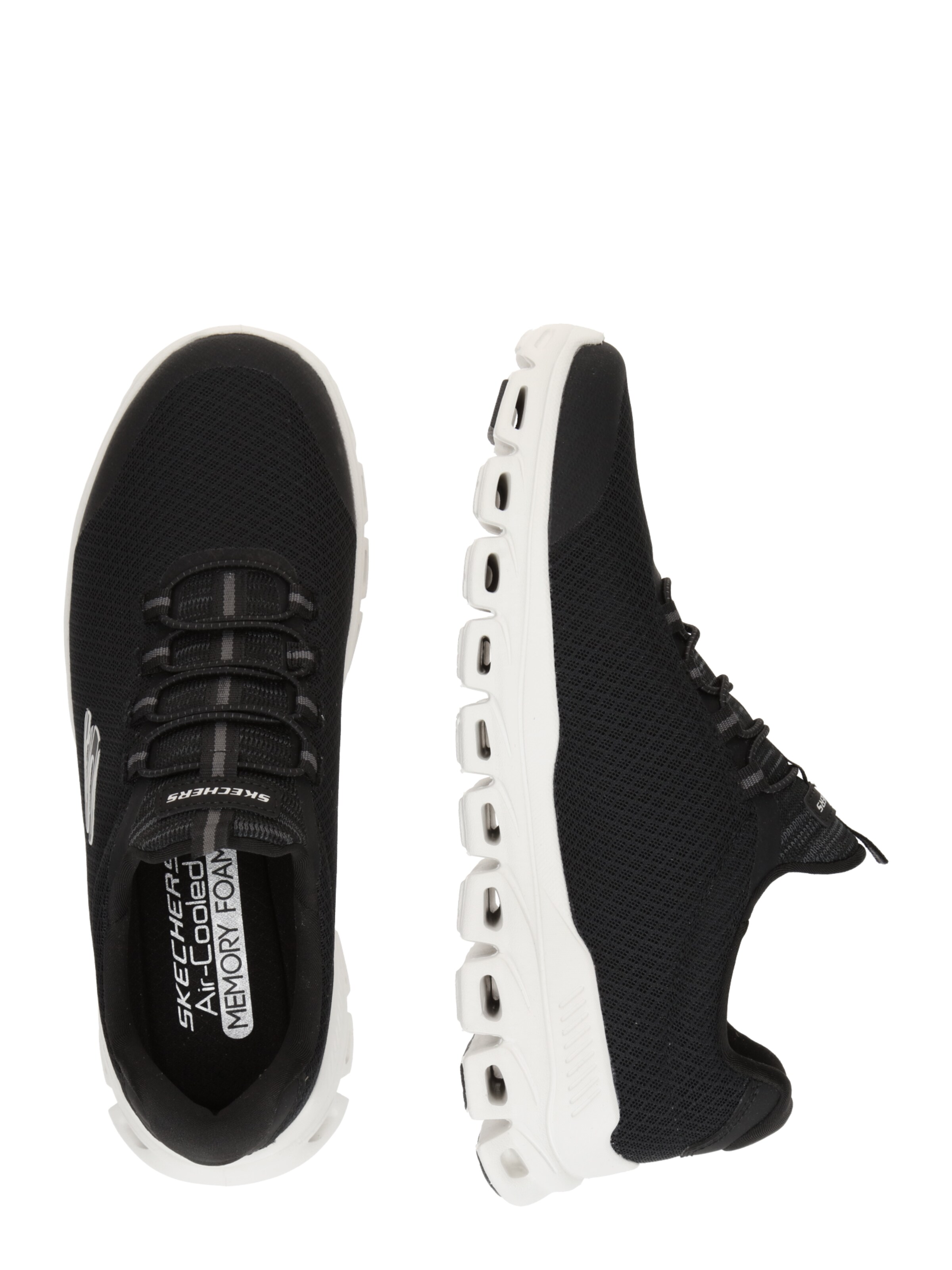 SKECHERS - Zapatillas sin cordones 'Glide-Step' en negro