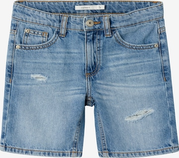 NAME IT Loosefit Jeans 'SILAS' in Blauw: voorkant