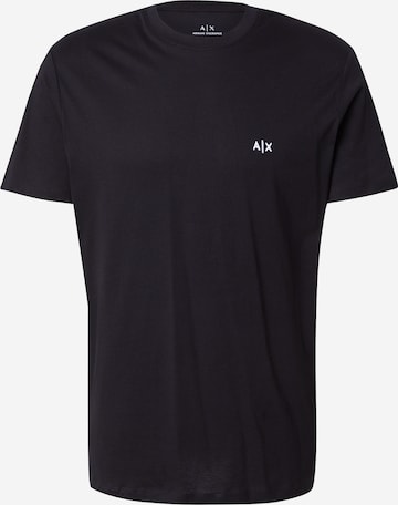 ARMANI EXCHANGEMajica - crna boja: prednji dio