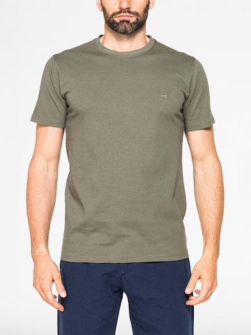 Carrera Jeans Shirt 'Basic' in Green