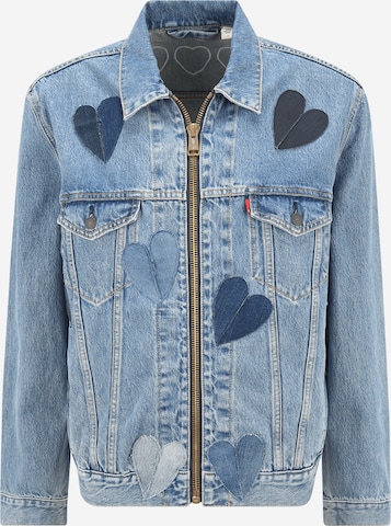 Levi's® Upcycling Between-Season Jacket 'Kelvyn Colt Design' in Blue: front