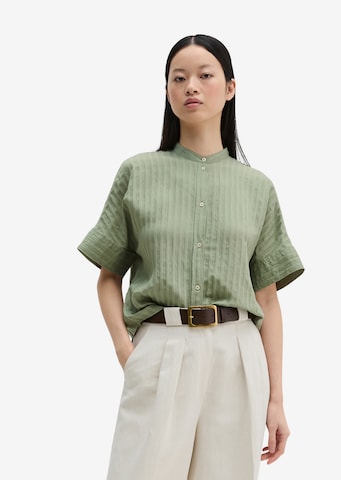 Marc O'Polo Bluse in Grün: Vorderseite