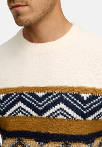 Pull-over 'Axton' INDICODE JEANS en mélange de couleurs