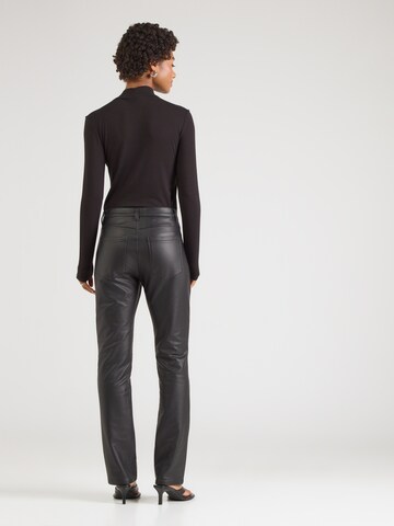 monari - regular Pantalón en negro