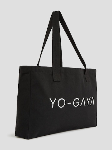 YO-GAYA Shopper 'Canvas Bag' in Zwart