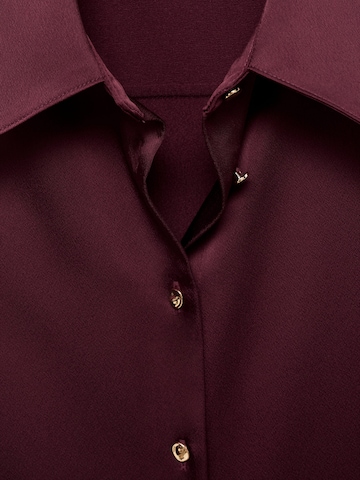 MANGO Blouse 'IDEALE' in Rood