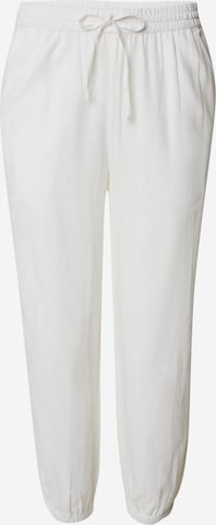 DAN FOX APPAREL Zwężany krój Spodnie 'Gino' w kolorze biały: przód