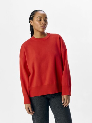 OBJECT Trui 'OBJElly' in Rood: voorkant