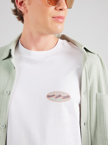 T-Shirt 'CRAYON WAVE' BILLABONG en blanc