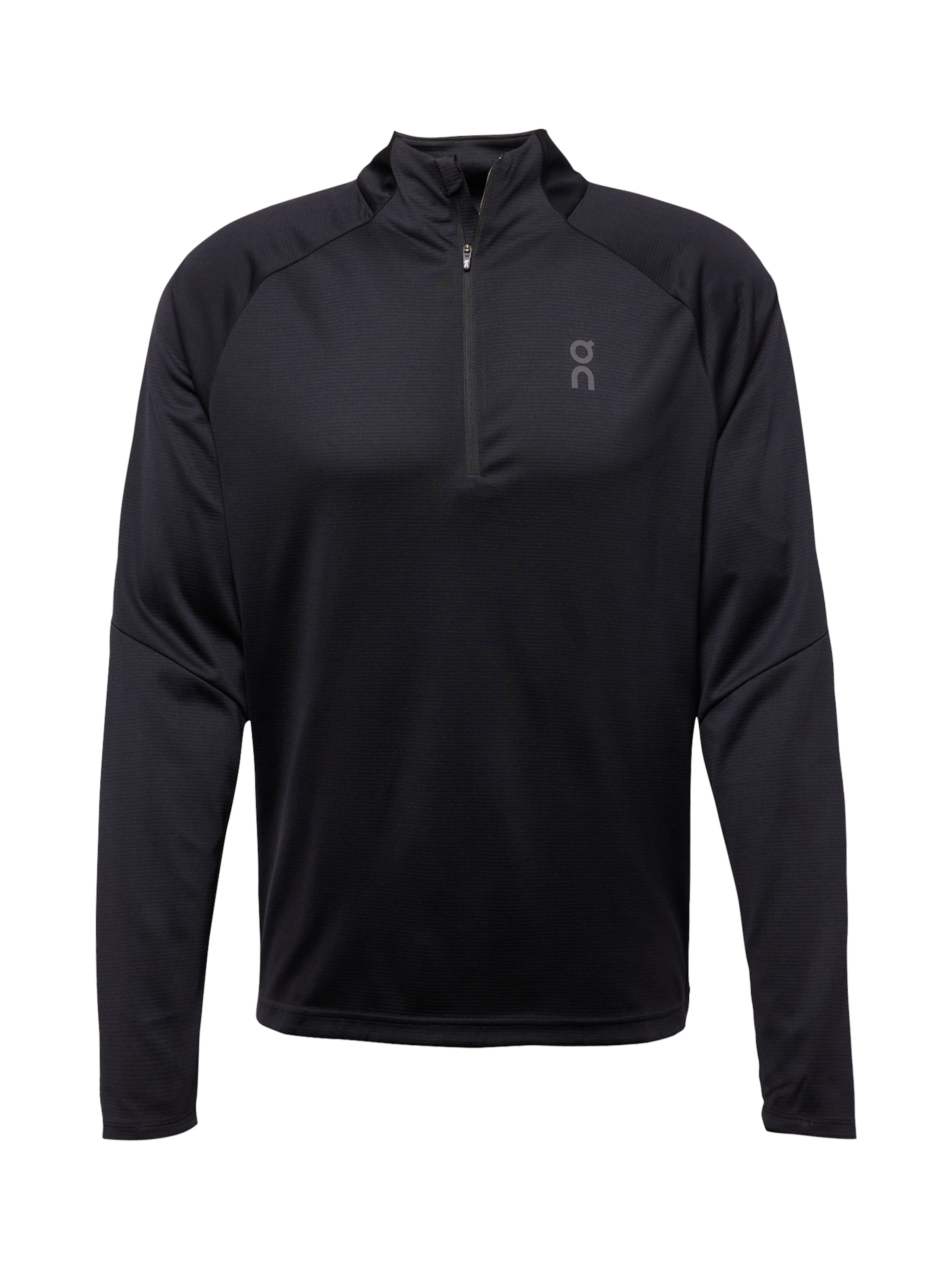 On - Camiseta funcional en negro: frente