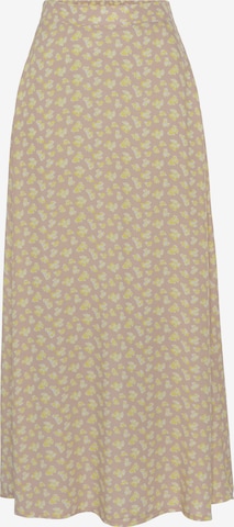 LASCANA Skirt in Beige: front