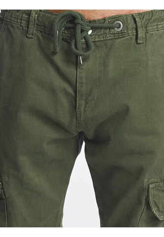 DEF Tapered Cargo Pants 'Kindou' in Green