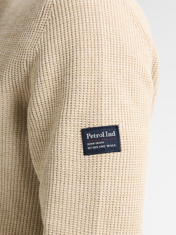 Pull-over Petrol Industries en beige