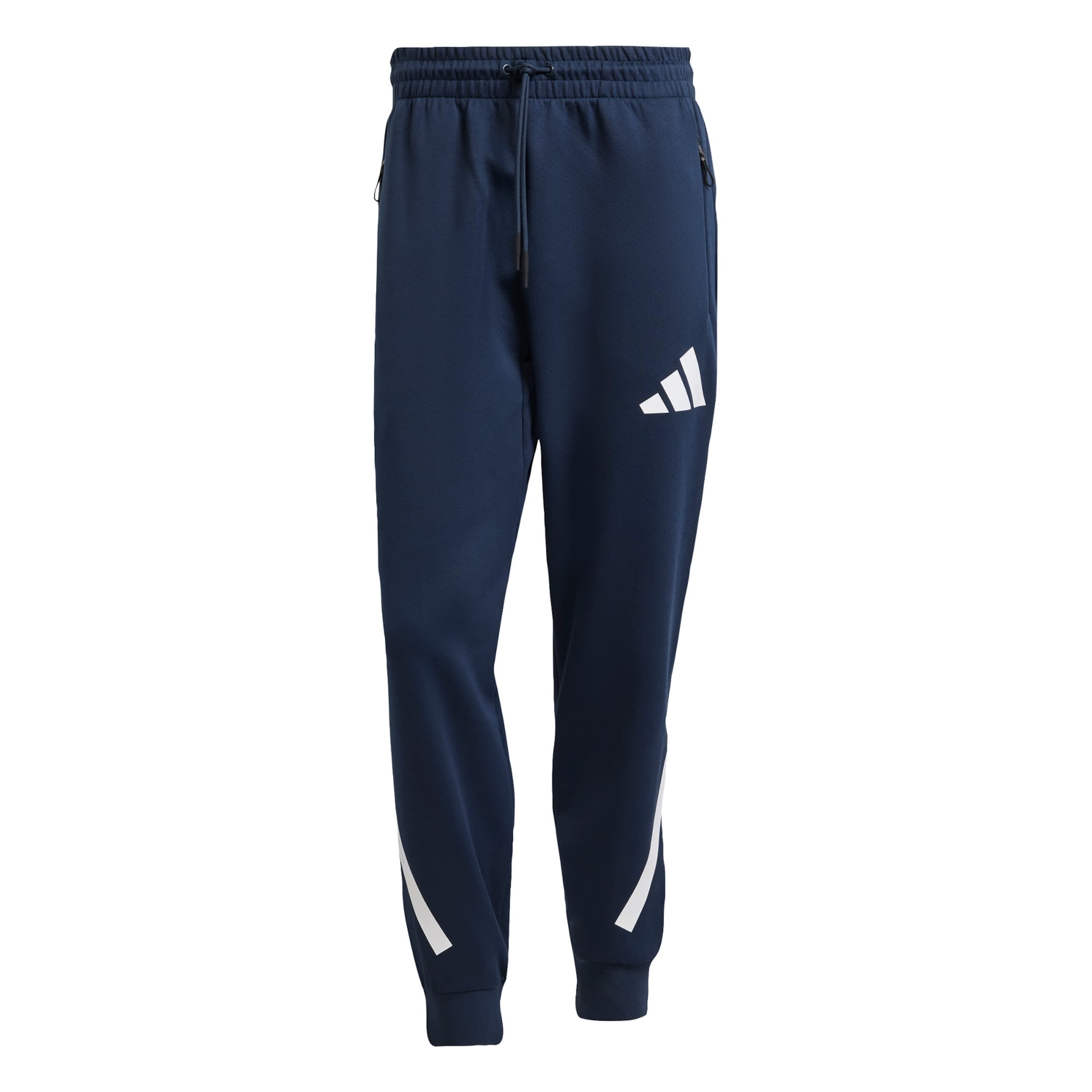 ADIDAS SPORTSWEAR Дънки Tapered Leg Спортен панталон 'Z.N.E.' в синьо: отпред