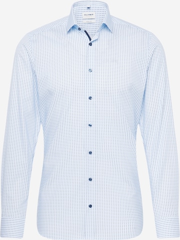 OLYMP Regular fit Overhemd 'Level 5' in Blauw: voorkant
