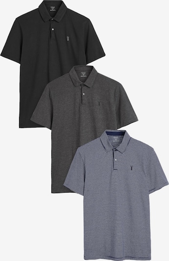 Next Koszulka w kolorze granatowy / ciemnoszary / czarny / białym, Podgląd produktu