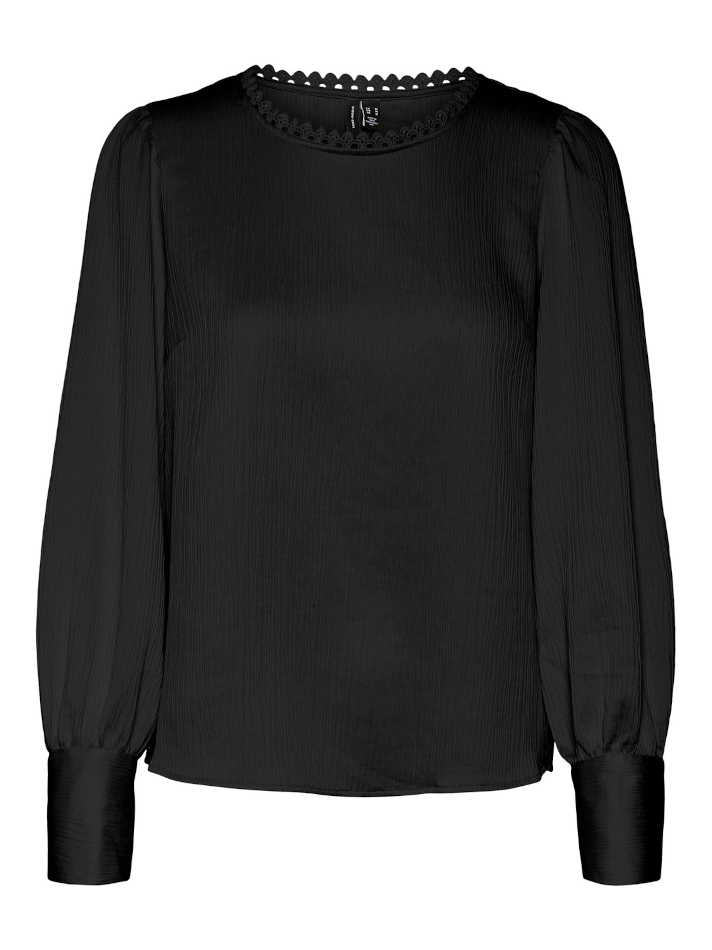 VERO MODA Shirt 'Pritti' in Black: front