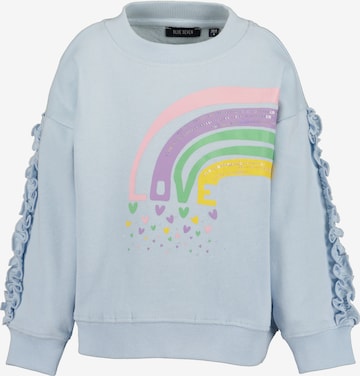 Sweat-shirt BLUE SEVEN en bleu : devant