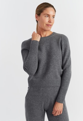 Pull-over Chinti & Parker en gris : devant