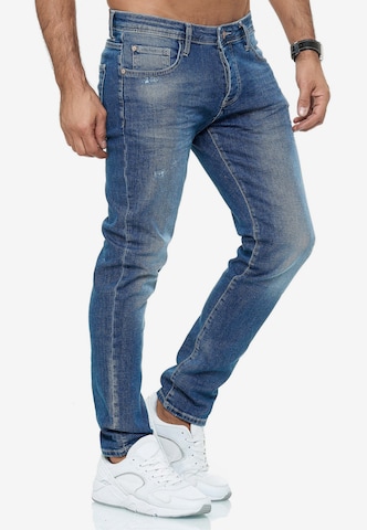 Redbridge Slimfit Jeans 'Newport News' in Blauw