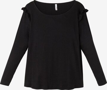 sheego by Joe Browns Shirt in Black: front