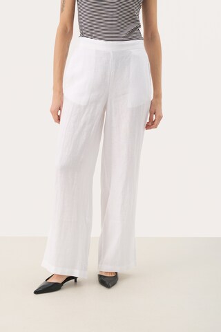 Part Two Wide Leg Hose 'Elna' in Weiß