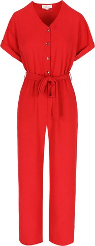 LolaLiza Jumpsuit in Rood: voorkant