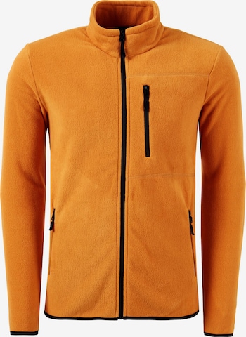 Veste en polaire Buratti en orange : devant