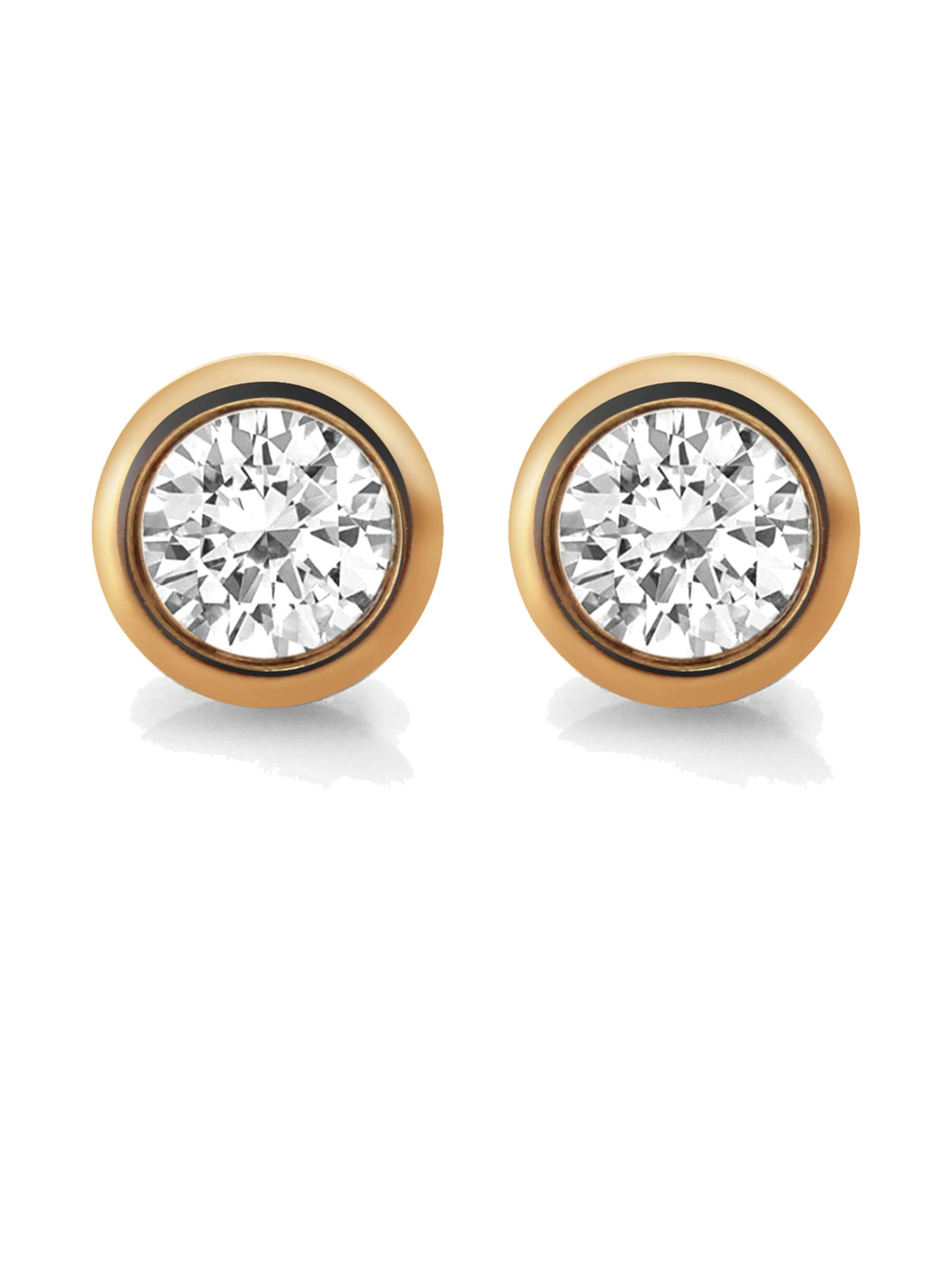 Zeeme Ohrringe in Gold: Vorderseite