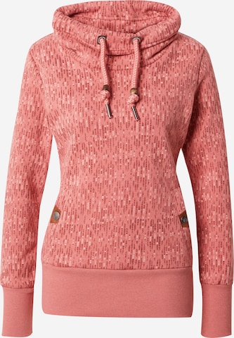 RagwearSweater majica 'RYLIE' - roza boja: prednji dio