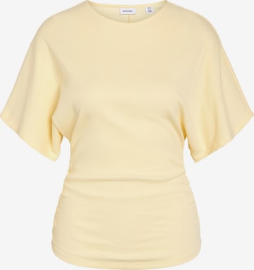 T-shirt 'NMAbbi' Noisy may en jaune : devant