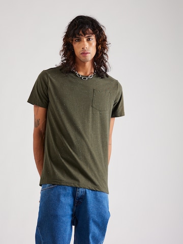 žalia BLEND Marškinėliai: priekis