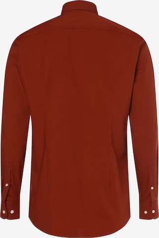 BOSS Slim Fit Hemd 'H-Hank' in Rot