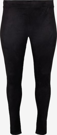 Zizzi Leggings 'Vjule' in de kleur Zwart, Productweergave
