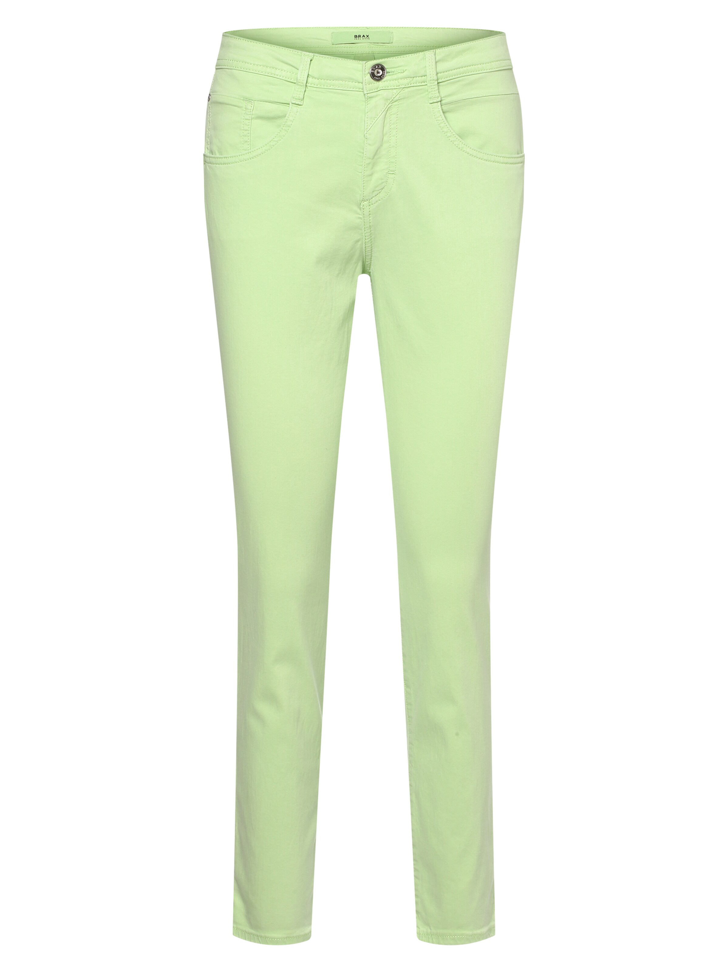 BRAX Slimfit Broek 'Shakira' in Groen: voorkant