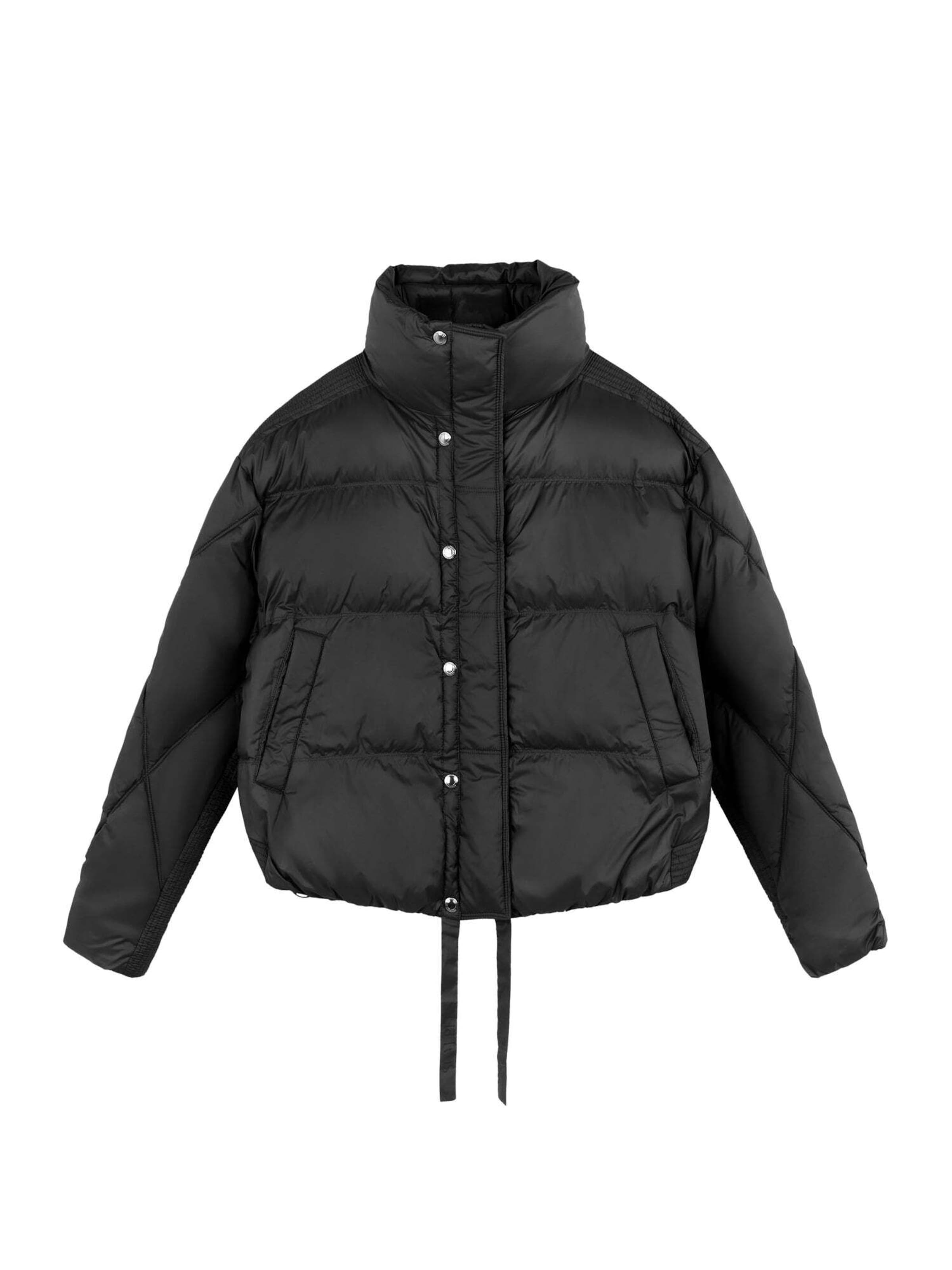 Scalpers Övergångsjacka i svart: framsida