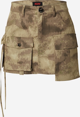 Misspap Skirt 'Camo' in Green: front