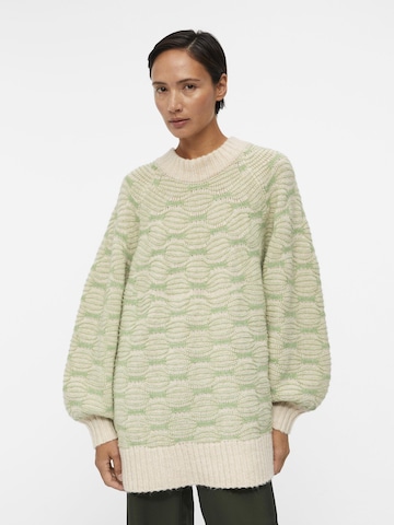 OBJECT Sweater 'INA' in Beige: front