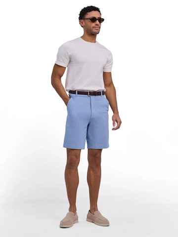 FALKE Regular Workout Pants 'Casual Pique' in Blue