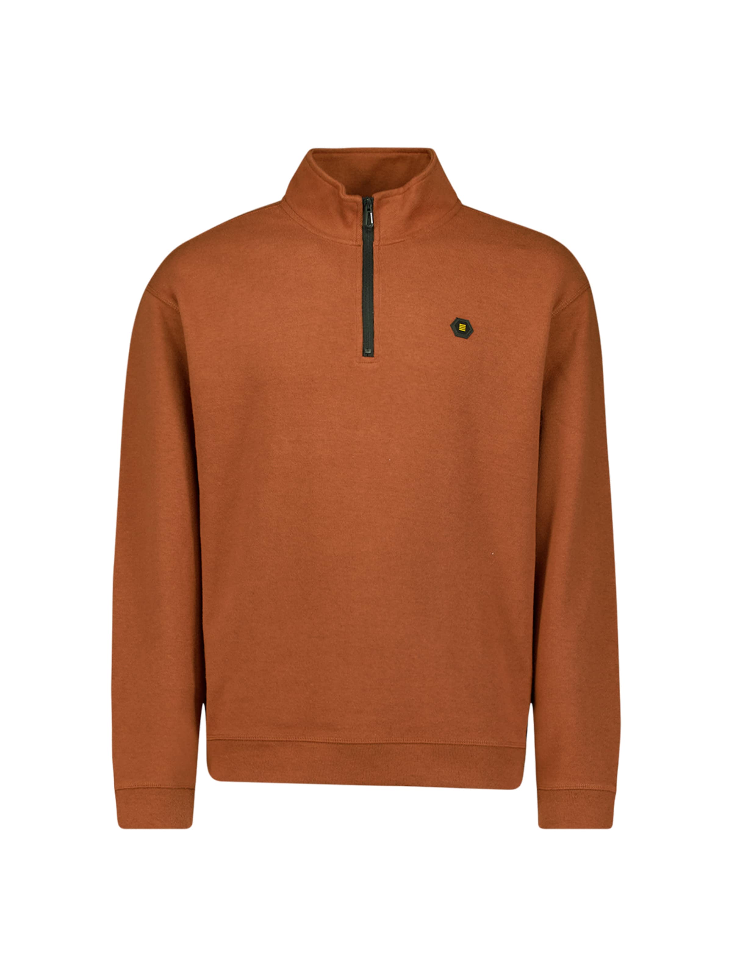 No Excess Sweatshirt in Brown: front
