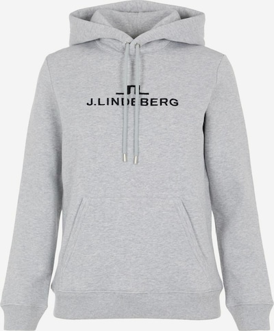J.Lindeberg Sweatshirt 'Alpha' in hellgrau / schwarz, Produktansicht