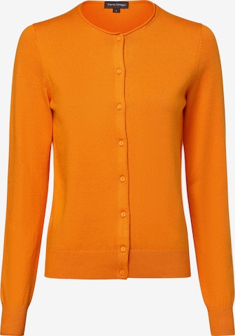 Cardigan Franco Callegari en orange : devant