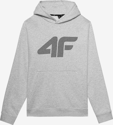 4F - Sweatshirt de desporto em cinzento: frente