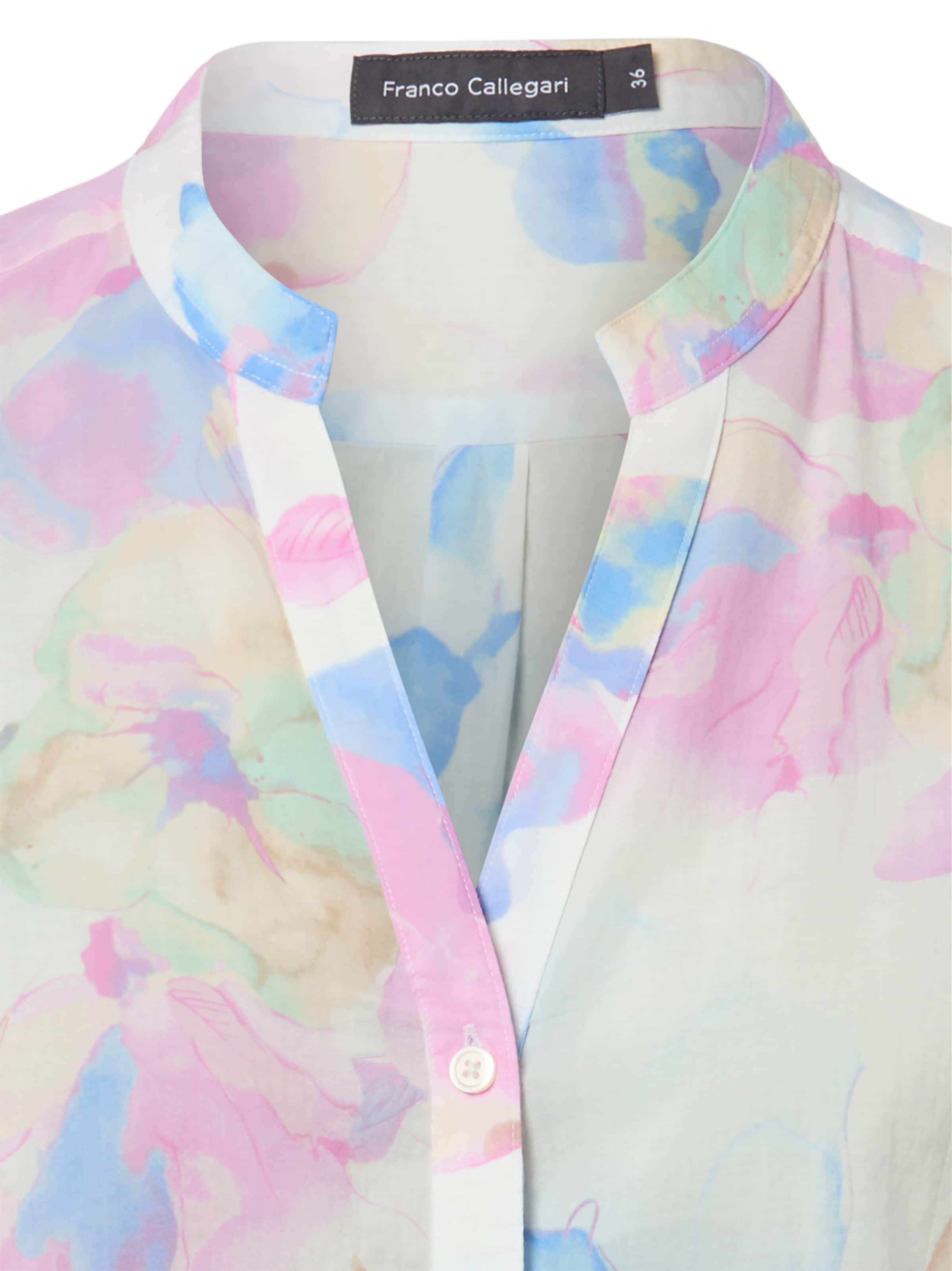 Chemisier Franco Callegari en mélange de couleurs