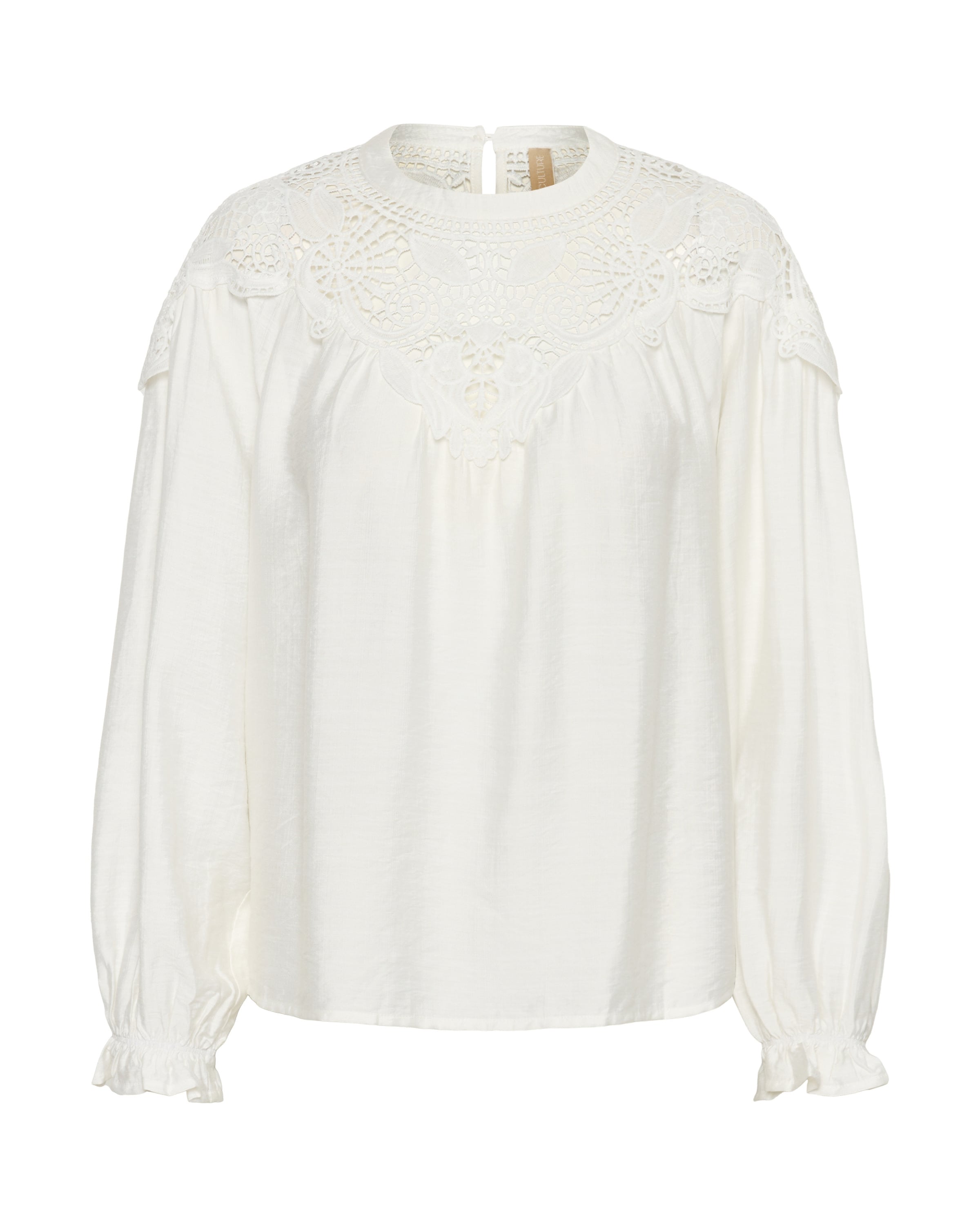 CULTURE Blouse 'Urta' in Weiß: Vorderseite