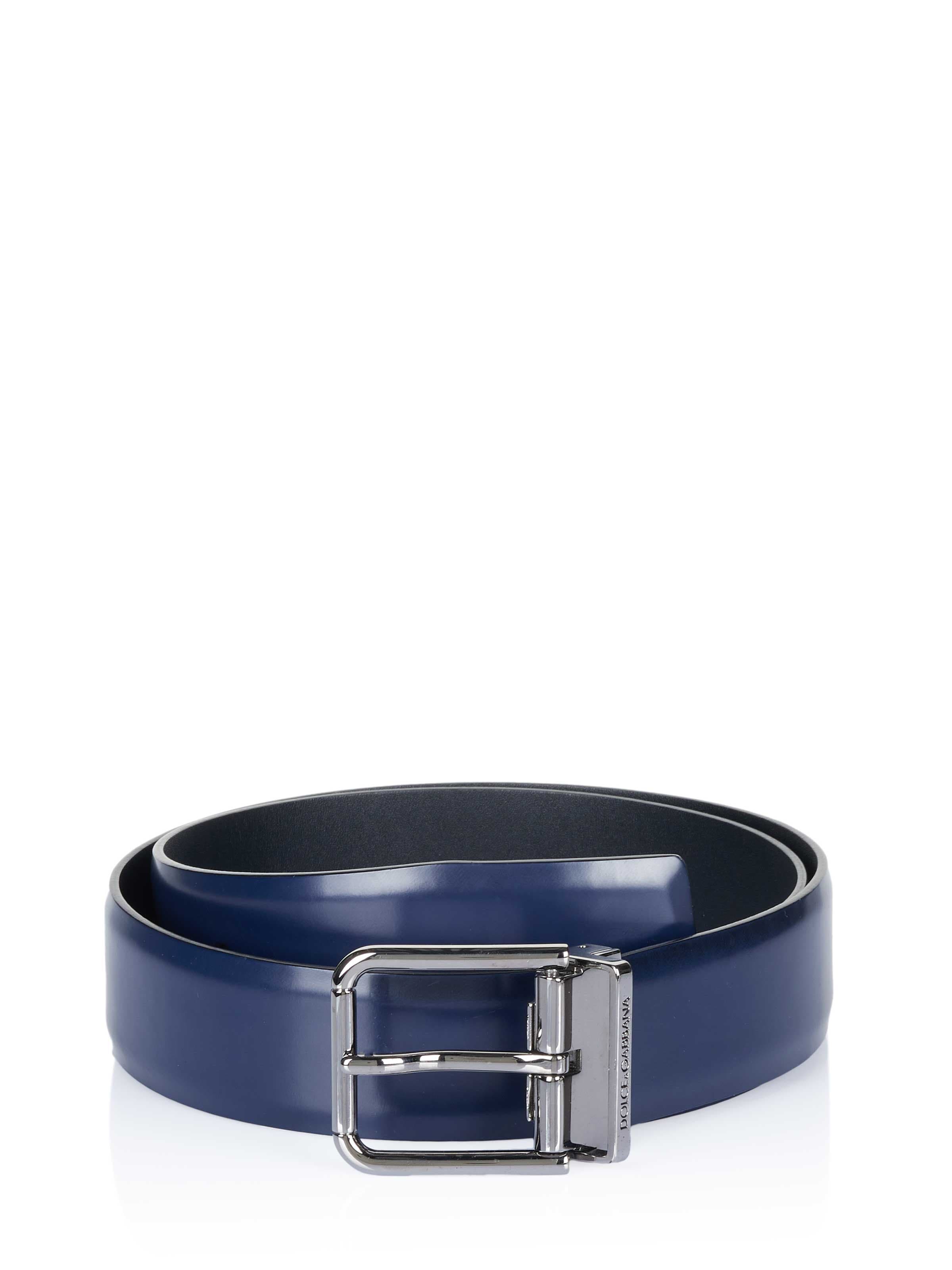 Cintura di DOLCE & GABBANA in blu: frontale